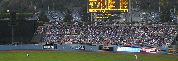 Dodger Stadium in Los Angeles