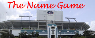 The Marlins' Stadium Name Game