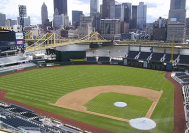 PNC Park viewed from the press box