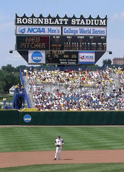 Rosenblatt Stadium main scoreboard