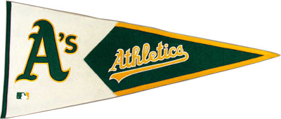 A's classic pennant