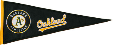 A's traditions pennant