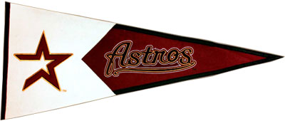 Astros classic pennant