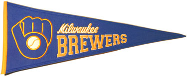 Brewers retro pennant