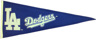 Dodgers traditions pennant