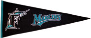 Marlins wool pennants
