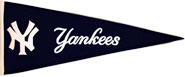 Yankees wool pennants