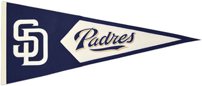 Padres classic pennant