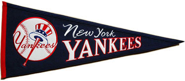 Yankees retro pennant