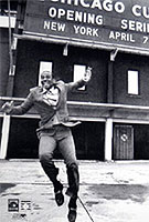 Ernie Banks - learns of his Hall of Fame nomination