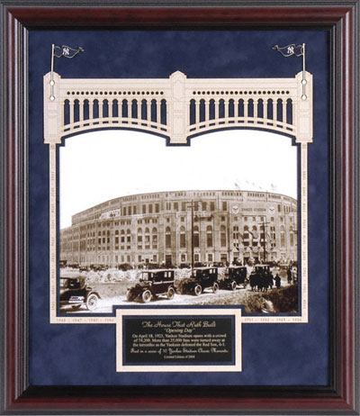The inaugural Opening Day at Yankee Stadium