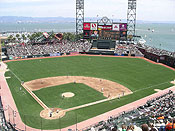 San Francisco's AT&T Park is one of 10 ballparks to turn 10 in 2010