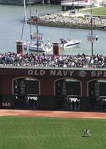 McCovey Cove at AT&T Park in San Francisco