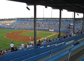Drillers Stadium during its final game
