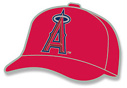 Los Angeles Angels hat pin