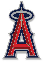 Los Angeles Angels logo pin