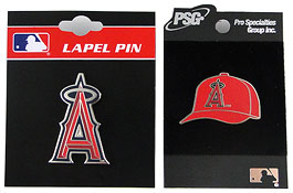 Los Angeles Angels pin set