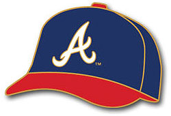 Atlanta Braves hat pin