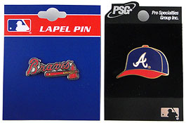 Atlanta Braves pin set