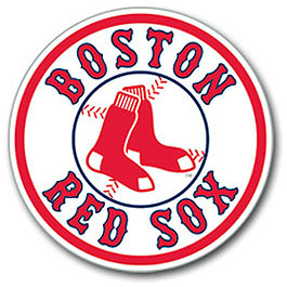 Boston Red Sox logo pin