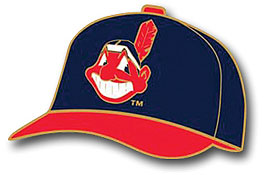 Cleveland Indians hat pin