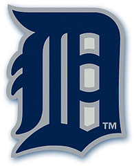 Detroit Tigers logo pin
