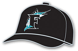 Florida Marlins hat pin