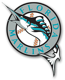 Florida Marlins logo pin