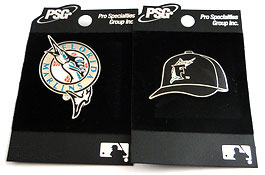 Florida Marlins pin set