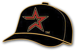 Houston Astros hat pin