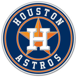 Houston Astros logo pin
