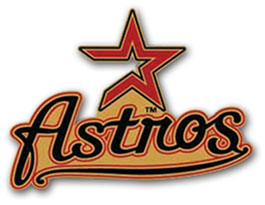 Houston Astros logo pin