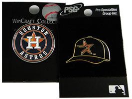 Houston Astros pin set
