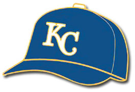 Kansas City Royals hat pin