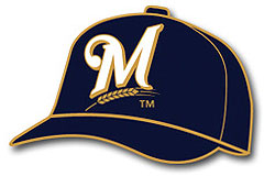 Milwaukee Brewers hat pin