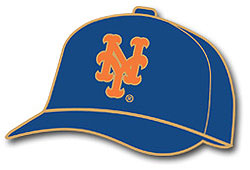 New York Mets hat pin