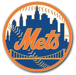 New York Mets logo pin