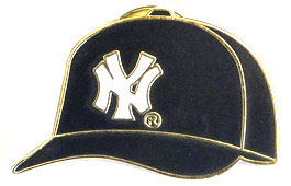 New York Yankees hat pin
