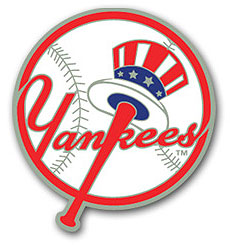 New York Yankees logo pin