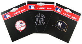 New York Yankees pin set