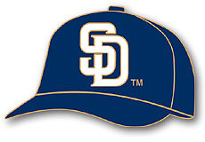 San Diego Padres hat pin