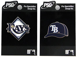 Tampa Bay Rays pin set