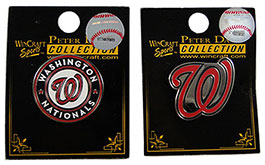 Washington Nationals pin set