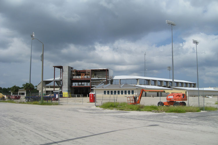 Charlotte Sports Park on August 1, 2008