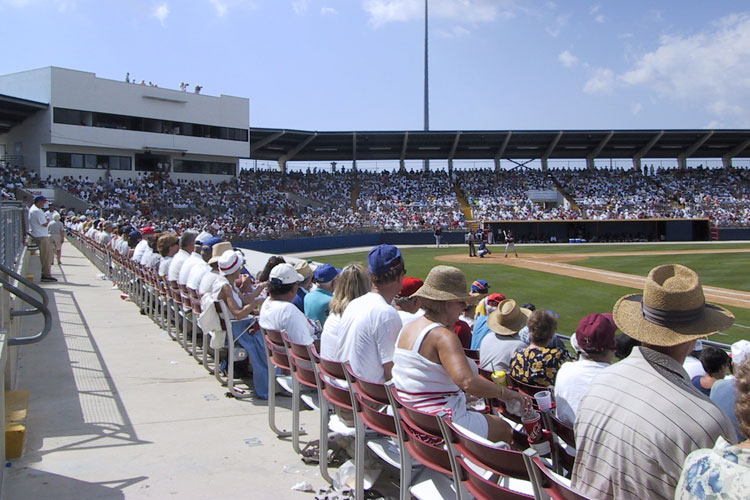 View from the grandstand in 2002