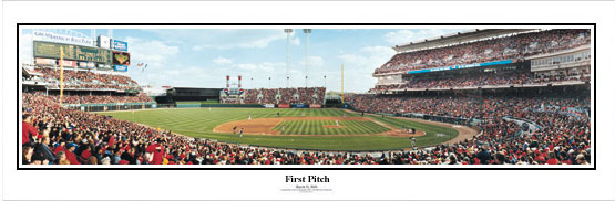 Great American Ballpark panorama poster