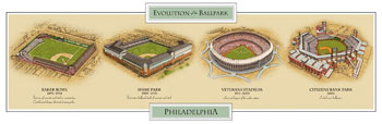 Historic Ballparks of Philadelphia poster