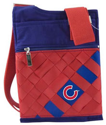 Chicago Cubs grosgrain ribbon purses