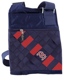 Boston Red Sox grosgrain ribbon purses