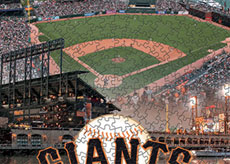 AT&T Park with Giants logo puzzle
